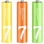  Xiaomi ZMi Rainbow AA batteries AA ZI5 * 12 + AAA ZI7 * 12 (16358)