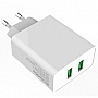   Colorway 2USB Quick Charge 3.0 36W  (CW-CHS017Q-WT)