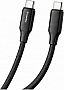 ���� ������ USB-C to USB-C 2.0m 3A 60W TPE embossed black ColorWay (CW-CBPDCC102-BK)