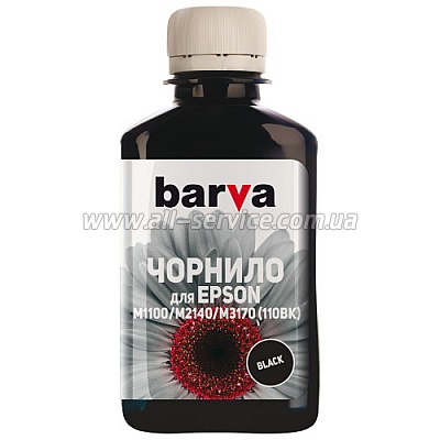  Barva    EPSON M1100/ M3170 (110) BLACK 180   (E110-725)