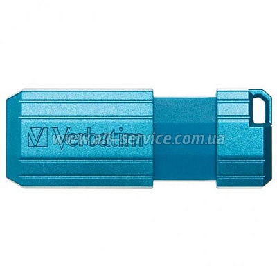  16Gb VERBATIM USB Drive STORE'N'GO PIN STRIPE . BLUE (49068)