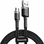 ���� ������ USB 2.0 AM to Micro 5P 2.0m 1.5A grey-black Baseus (CAMKLF-CG1)