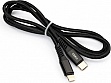 ���� ������ USB Type-C to Lightning 1.0m 3A 22W nylon braided black Vinga (VCPTCL3ANBK)