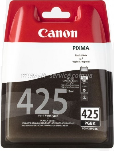  Canon PGI-425 Canon Pixma MG5140/ MG5240/ MG6140 Black (4532B001)