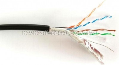 ������ Digitus FTP 305�, cat 5e, CU, AWG24/1, outdoor, black (DK-1521-V-305-OD)