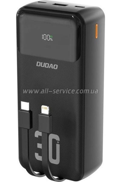 Батарея универсальная Dudao 30000mAh K15 MAX PD 22.5W (6977196682478) Батарея универсальная Dudao 30000mAh K15 MAX PD 22.5W (6977196682478)