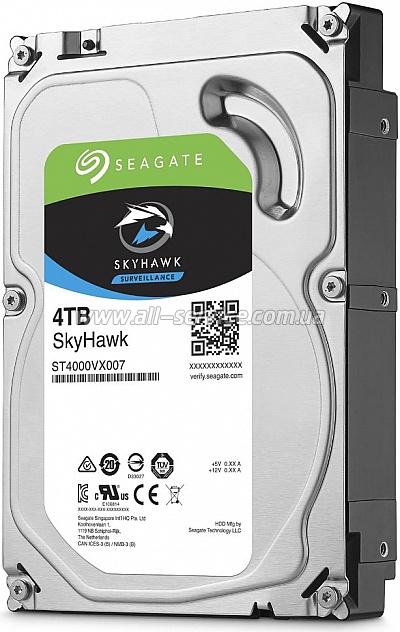  4TB SEAGATE HDD SATA 5900RPM (ST4000VX007)