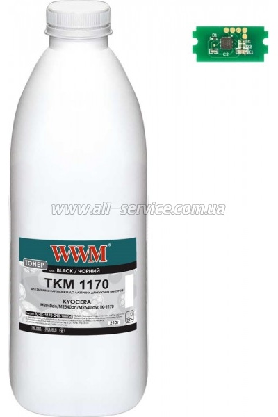 +  WWM Kyocera M2040dn/ M2540dn/ M2640idw/ TK-1170  210 (TC-TK-1170-210-WWM)