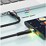 ���� ������ USB 2.0 AM to USB-C 0.5m 3A LED black Essager (EXCT-XCDB01)