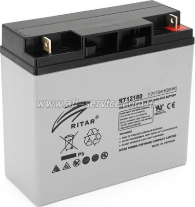    Ritar RT12180GL5, 12V 18.0Ah (RT12180GL5)
