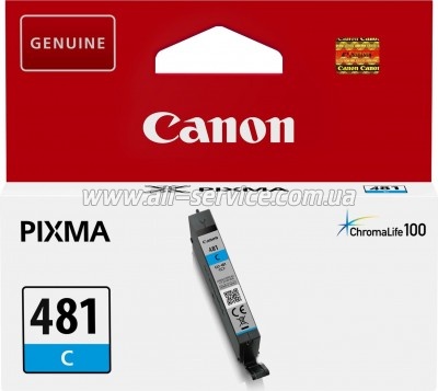  Canon CLI-481C Cyan (2098C001)