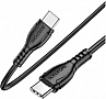 ���� ������ USB-C to USB-C 1.0m 60W Triumph BX51 black BOROFONE (6931474751669)