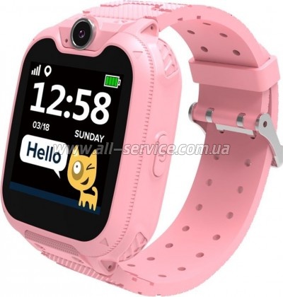 - Canyon CNE-KW31RR Kids smartwatch Tony, Pink (CNE-KW31RR)
