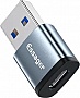 ������� USB 3.0 AM to USB-C F gray Essager (EZJCA-SRB0G)