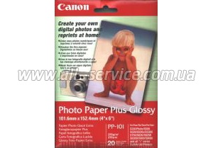  Canon 10x15 Photo Paper Plus Glossy PP-101, 20. 7980A010