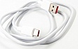 ���� ������ USB 2.0 AM to USB-C 1.0m 6A white Dengos (PLS-TC-6A-WHITE)