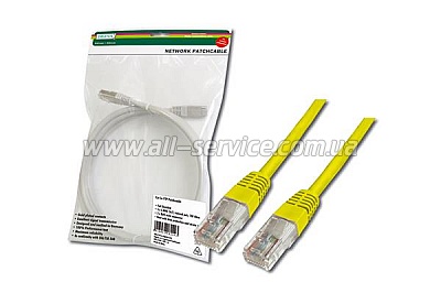 - DIGITUS CAT 5e UTP.2. AWG 26/7.   (DK-1511-020/Y)