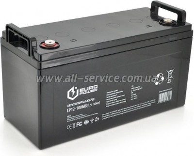 �������������� ������� Europower 12V 100Ah (EP12-100M8)