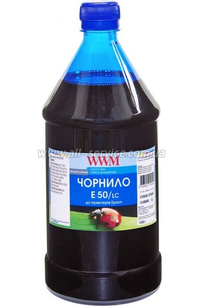  WWM  Epson Stylus Photo R200 /R340 /RX620 1000 Light Cyan  (E50/LC-4)