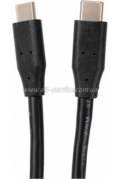 ���� ������ USB-C to USB-C 1.5m 60W black Kingda (KD-UCUC3002-1.5m)