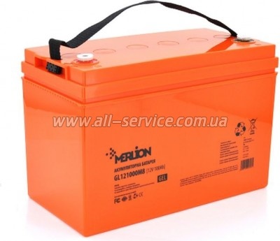 �������������� ������� Merlion 12V 100Ah GEL (GL121000M8 GEL)