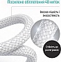 ���� ������ USB 2.0 AM to USB-C 1.0m 3A zinc alloy braided white ColorWay (CW-CBUC098-WT)