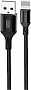 ���� ������ USB 2.0 AM to Lightning 1.0m NB143 Braided Black XO (XO-NB143i1-BK)