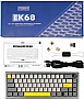  Epomaker EK68 65 Budgerigar V2 Switch Hot-Swap RGB Wireless/Bluetooth/USB UA Black (EK68-B-BV2)