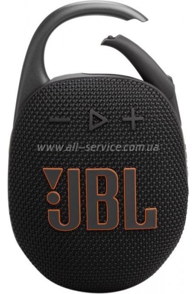   JBL Clip 5 Black (JBLCLIP5BLK)