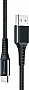 ���� ������ USB 2.0 AM to USB-C 1.2m Black Grand-X (FC-12B)