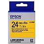  Epson LK6YBP LW-700 Pastel Blk/Yell 24mm/9m (C53S656005)