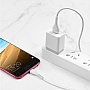 ���� ������ USB 2.0 AM to Micro 5P 1.0m 2.4A PVC X37 white HOCO (6931474710505)
