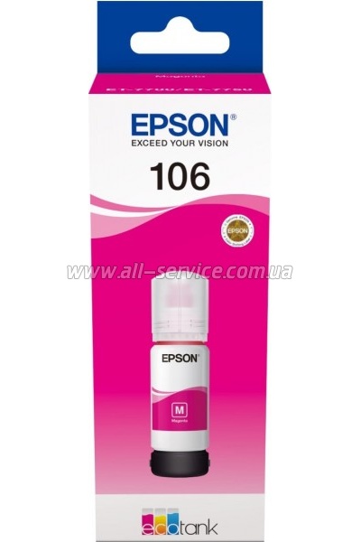 Epson 106 Epson L7160/ 7180 Magenta (C13T00R340)