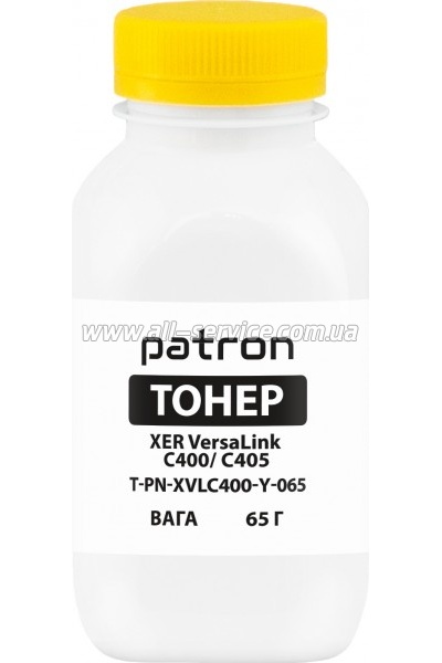 Тонер Patron Xerox VersaLink C400/ C405/ 106R03521 бутль 65г yellow (PN-XVLC400-Y-065) Тонер Patron Xerox VersaLink C400/ C405/ 106R03521 бутль 65г yellow (PN-XVLC400-Y-065)