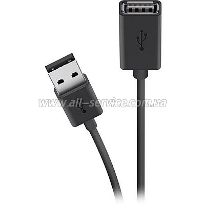  BELKIN USB 2.0 AM/AF EXT 3, Black (F3U153BT3M)