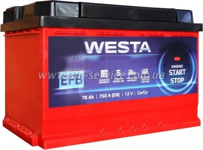   Westa 6CT-78  RED EFB