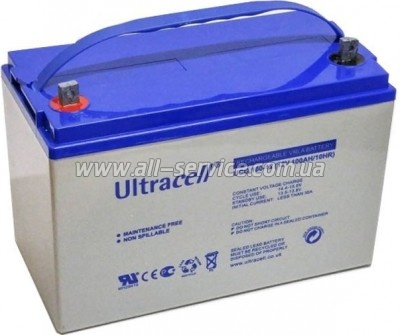    Ultracell 12V-100Ah, GEL (UCG100-12)