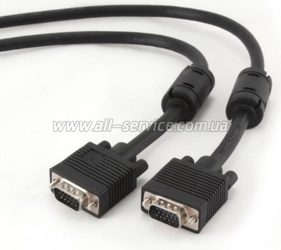 Кабель Cablexpert VGA M to VGA M 3.0m (CC-PPVGA-10-B) Кабель Cablexpert VGA M to VGA M 3.0m (CC-PPVGA-10-B)
