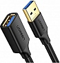 ���� ������ USB 3.0 AM/AF 0.5m US129 black Ugreen (30125)