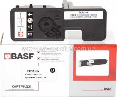 Тонер-картридж BASF Kyocera M5521/ P5021/ TK-5230K аналог 1T02R90NL0 Black (BASF-KT-1T02R90NL0) Тонер-картридж BASF Kyocera M5521/ P5021/ TK-5230K аналог 1T02R90NL0 Black (BASF-KT-1T02R90NL0)