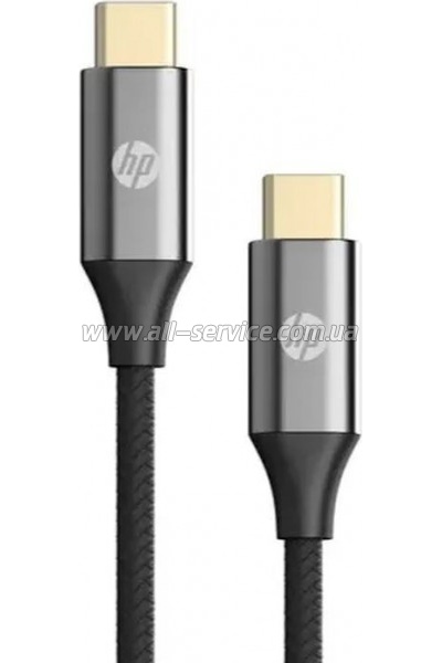���� ������ USB-C to USB-C 2.0m USB 3.1 PD 3A 60W HP (HP_DHC-TC109-2M)