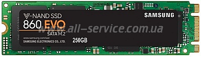 SSD  Samsung 860 EVO 250GB M.2 SATA V-NAND 3bit MLC (MZ-N6E250BW)