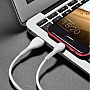 ���� ������ USB 2.0 AM to Micro 5P 1.0m 2.4A PVC X37 white HOCO (6931474710505)