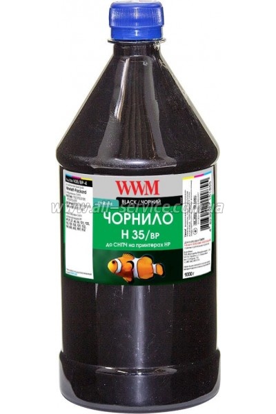  WWM  HP 21/ 129/ 121 1000 Black  (H35/BP-4)  