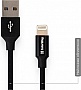 Кабель Colorway USB - Apple Lightning 2.1А 1м черный (CW-CBUL004-BK) Кабель Colorway USB - Apple Lightning 2.1А 1м черный (CW-CBUL004-BK)