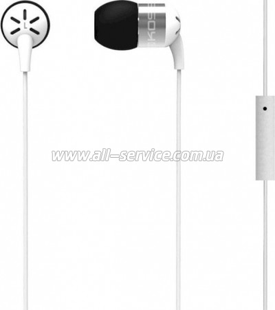  Koss KEB25iW In-Ear Mic White (189650.101)