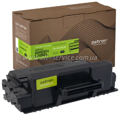  Patron Green Label Samsung SL-M3870FD/ M3820D/ M4070  MLT-D203L (PN-D203LGL)