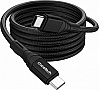 ���� ������ USB-C to USB-C 1.0m PD100W premium black Choetech (XCC-1008)