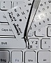 Наклейка на клавіатуру BestKey mini Pro 3,5х3мм, прозора основа, 70, чорний (BKmPRO/BlacTr/054) Наклейка на клавіатуру BestKey mini Pro 3,5х3мм, прозора основа, 70, чорний (BKmPRO/BlacTr/054)
