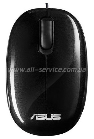  ASUS SEASHELL MOUSE Black (90-XB08OAMU00020)